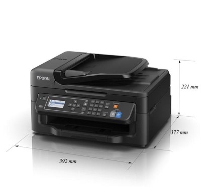 Epson WorkForce WF-2630WF, skrivare + scanner + kopiator + fax, 11/9 ppm ISO, 1200x2400 dpi scanner, display, AirPrint, USB/WiFi#4