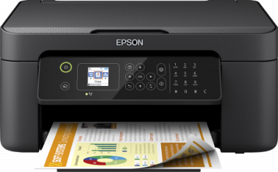 Epson WorkForce WF-2810DWF, skrivare + scanner + kopiator + fax, 10/5 ppm ISO, 1200x2400 dpi scanner, duplex, display, AirPrint, USB/WiFi