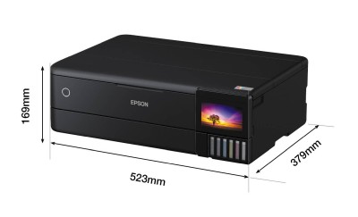 Epson EcoTank ET-8550, A3 skrivare + scanner + kopiator, 16/12 ppm ISO, 6-färger, 1200x4800 dpi scanner, display, duplex, AirPrint, USB/LAN/WiFi#9