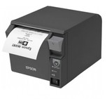 Epson TM-T70II, termotransfer, med sax, USB/RS232, mörkgrå