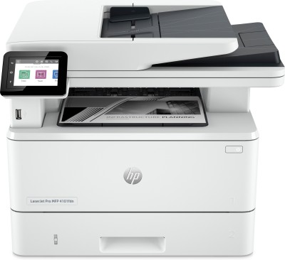 HP LaserJet Pro MFP 4102dwe, skrivare + scanner + kopiator, 40 ppm, duplex, display, USB/LAN/WiFi, AirPrint