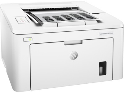 HP LaserJet Pro M203dn, 1200x1200 dpi, 28 ppm, duplex, USB/LAN