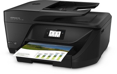 HP Officejet 6950 e-AiO, skrivare + scanner + kopiator + fax, 16/9 ppm, 1200x1200 dpi scanner, duplex, AirPrint, USB/WiFi