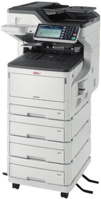 OKI MC883dnv, färglaserskrivare + scanner + kopiator + fax, 35/35 ppm, A3, duplex, USB/LAN, 3 extra pappersfack