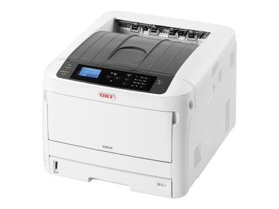 OKI C834nw, A3, 1200x600 dpi färglaser, 36/36 ppm, AirPrint, USB/LAN/WiFi/NFC#1