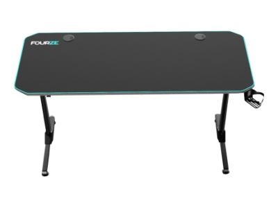 Fourze Overskies Gaming Desk - Svart/Grå#2