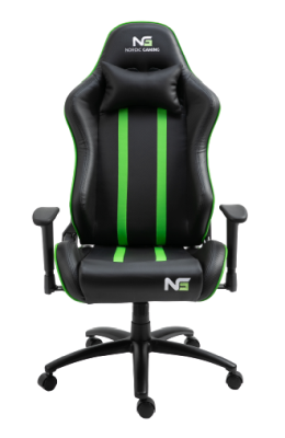 Nordic Gaming Carbon - Svart/Grön#2