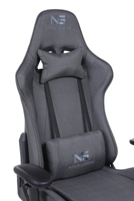 Nordic Gaming Racer Chair Fabric - Mörkgrå#5