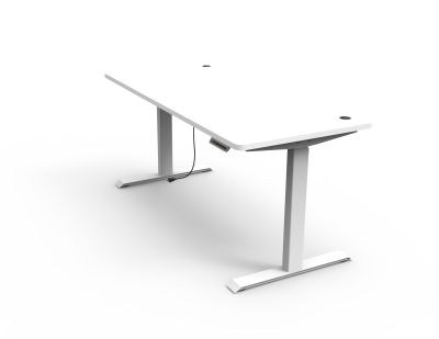 Nordic Office FlexiDesk Home, höj- och sänkbart bord 120x60cm - Vit#1