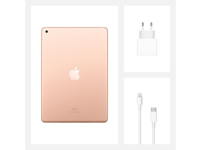 Apple iPad (2020) 10,2 tum Wi-Fi 32 GB - Guld#5
