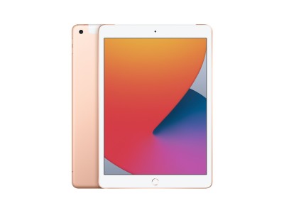 Apple iPad (2020) 10,2 tum Wi-Fi + Cellular 128 GB - Guld#1