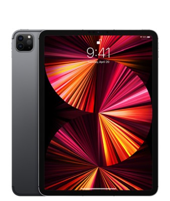 Apple iPad Pro 11-tum (2021) Wi-Fi + Cellular 1 TB - Rymdgrå