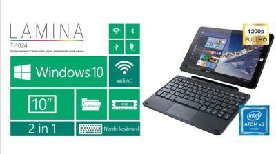 Lamina T1024, 10.1" Full HD IPS, Intel Quad Core Atom Z8350, 4 GB RAM, 64 GB SSD, WLAN-ac, Win10#4