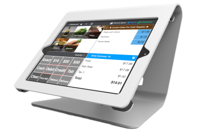 Maclocks Nollie iPad POS stativ, passar iPad Air/Air 2/Pro 9.7" - Vit#1
