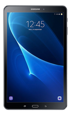 Samsung Galaxy Tab A, 10.1" (2016) 1920x1200 PLS, 32 GB, GPS, Android 6.0 - Svart