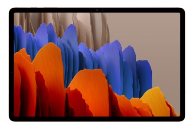 Samsung Galaxy Tab S7 Plus, 12.4" WQXGA+ 120Hz, 128 GB, GPS, 5G/LTE, Android - Mystic Bronze