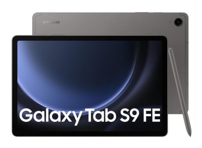 Samsung Galaxy Tab S9 FE, 10.9" WQXGA+, 128 GB, GPS, Android, inkl. S Pen - Grå