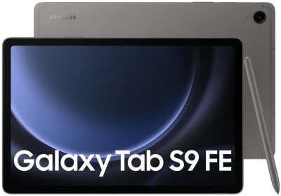 Samsung Galaxy Tab S9 FE 5G, 10.9" WQXGA+, 128 GB, GPS, Android, inkl. S Pen - Grå