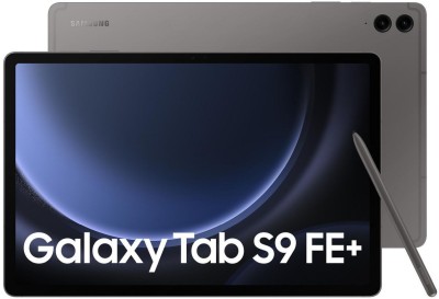 Samsung Galaxy Tab S9 FE+ 5G, 12.49" QHD+, 128 GB, GPS, Android, inkl. S Pen - Grå