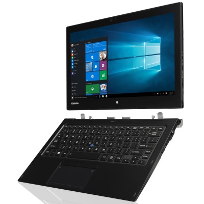 Toshiba Portege Z20T-C-13Q, 12.5" Full HD IPS matt, Intel Core M-6Y54, 8 GB, 256 GB SSD, WLAN-ac, Bluetooth, kamera, bakbelyst tangentbord, Win10 Pro, Toshiba Reliability Guarantee#1