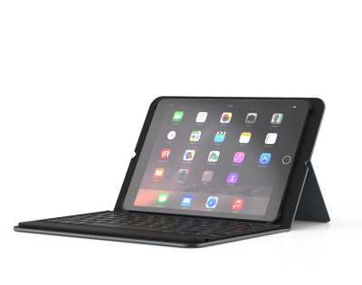 Tangentbordsfodral Zagg Messenger Case Keyboard, till iPad 9.7-tum 2017/Pro, Bluetooth, Nordisk layout - Svart