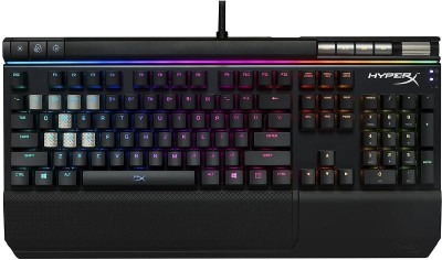 HyperX Alloy Elite, RGB, Cherry MX Brown, engelsk - Svart