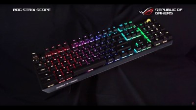 Asus ROG Strix Scope Gaming Keyboard, RGB