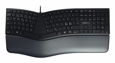 Cherry KC 4500 Ergo Keyboard, USB, nordiskt - Svart#2