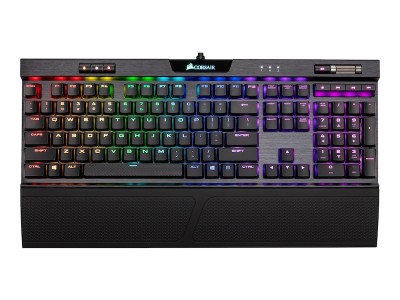 Corsair Gaming K70 MK.2 Low Profile, Cherry MX RapidFire, RGB LED, USB, nordiskt - Svart#2