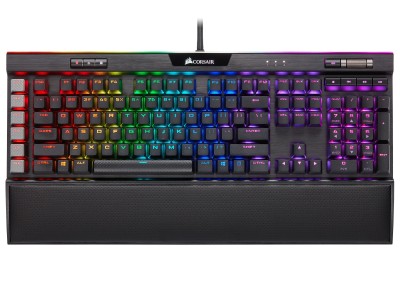 Corsair Gaming K95 Platinum XT, Cherry MX Speed, RGB, nordiskt, USB, RGB - Svart#1