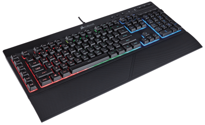 Corsair Gaming K55 RGB Keyboard, RGB bakgrundsbelysning, USB, nordiskt - Svart