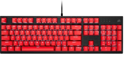 Corsair PBT DOUBLE-SHOT PRO Keycap, Nordiskt - Röd#3