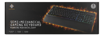 Deltaco Gaming GAM-046, RGB, semi-mekaniska brytare#3