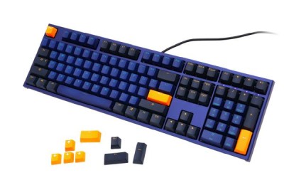 Ducky One 2 Horizon, USB-C, Cherry MX Blue, Nordiskt - Blå#3