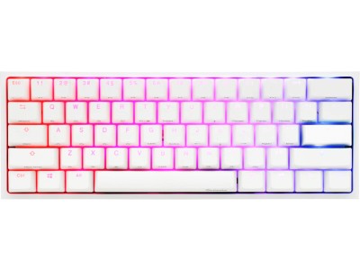 Ducky One 2 Mini RGB Pure White, Cherry MX Blue, nordiskt#1