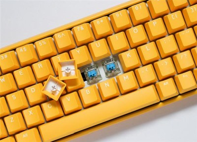 Ducky One 3 Yellow Mini 60%, nordiskt, Cherry Black#3