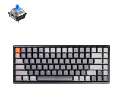 Keychron K2 Wireless RGB Aluminium v2 Gateron Blue Switch, nordiskt