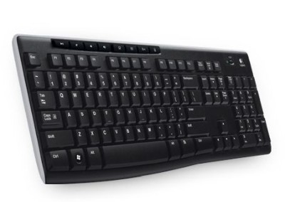 Logitech Wireless Keyboard K270, USB, nordiskt - Svart#2