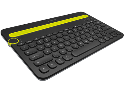 Logitech Bluetooth Multi-Device Keyboard K480, för surfplatta/telefon/dator, Svart