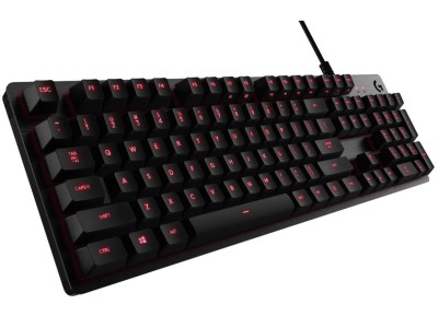 Logitech G413, röd bakgrundsbelysning, nordiskt - Svart#1