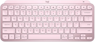 Logitech MX Keys Mini, Bluetooth/RF, nordiskt - Rosa