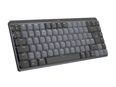 Logitech MX Mechanical Mini Minimalist Tactile, RF/Bluetooth, bakgrundsbelyst - Grafitgrå#1