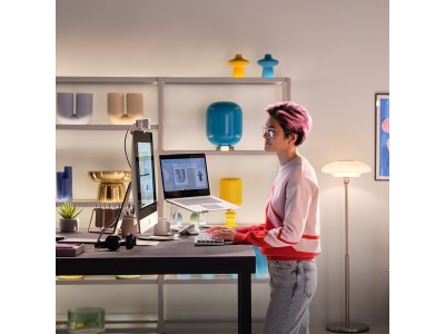 Logitech MX Mechanical Mini för Mac, TKL 80%, mekaniskt, nordiskt, bakbelyst, Bluetooth - Grå/Vit#6