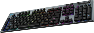 Logitech G915 X Lightspeed, RGB Tactile, nordiskt, Bluetooth/Lightspeed/USB-C sladd - Svart#1