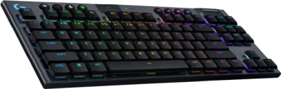 Logitech G915 X Lightspeed TKL, RGB Clicky, nordiskt, Bluetooth/Lightspeed/USB-C sladd - Svart#1