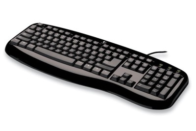 Logitech Classic Keyboard, svart, PS/2