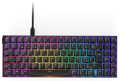 NZXT Function 2 MiniTKL Optical Switch Keyboard, RGB - Svart