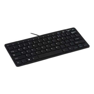 R-Go Compact Ergonomic Keyboard, nordiskt - Svart#1