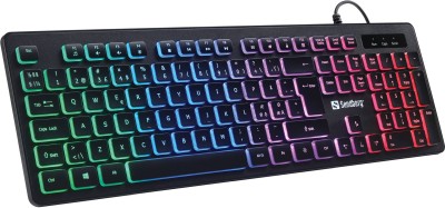 Sandberg Gamer Keyboard Stealth, RGB, nordiskt#3