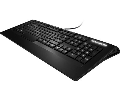 SteelSeries Apex 300, vit LED bakbelysning, USB, nordiskt - Svart